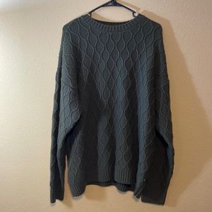 OBEY Green Wool Sweater